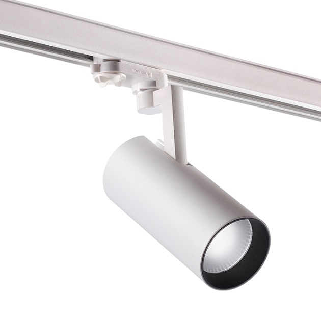 Трековый трехфазный светодиодный светильник Novotech Port Helix 358257 изображение Трековый трехфазный светодиодный светильник Novotech Port Helix 358257 Фото №