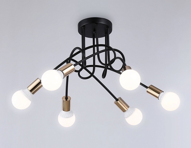 Потолочная люстра Ambrella light Traditional Loft TR80419 изображение 4 Потолочная люстра Ambrella light Traditional Loft TR80419 Фото № 4