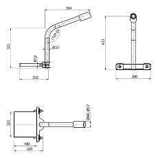 Кронштейн Gauss 903265203 1