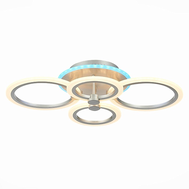 Потолочная светодиодная люстра Evoled Cerina SLE500592-04RGB изображение Потолочная светодиодная люстра Evoled Cerina SLE500592-04RGB Фото №