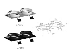 Корпус светильника Ambrella light DIY Spot C7635 4