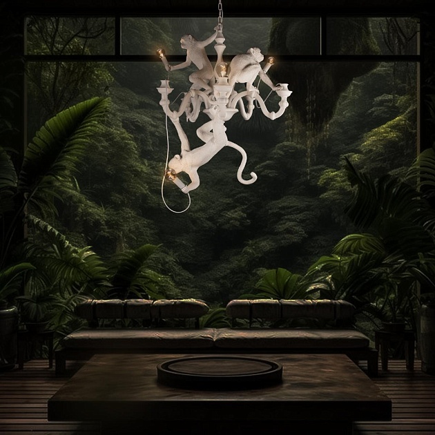 Подвесная люстра Loft IT Monkey 10314 White Фото № 10