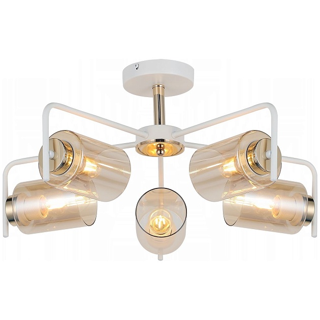 Потолочная люстра Illumico IL8248-5COU-79 WH GD Фото № 