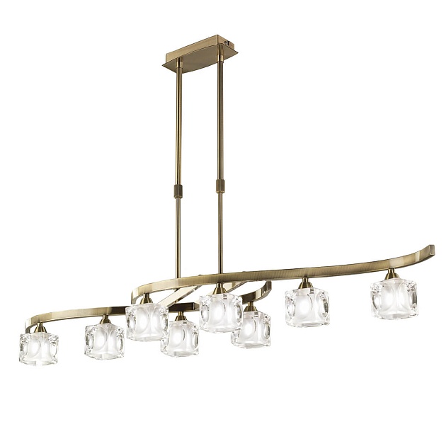 Подвесная люстра Mantra Cuadrax 0996 Фото № 