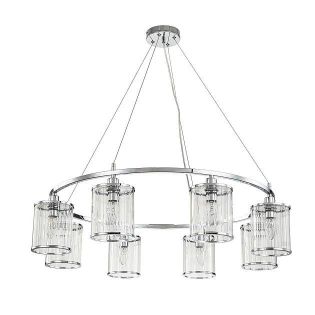 Подвесная люстра Indigo Dante 13022/8P Chrome V000408 Фото № 4