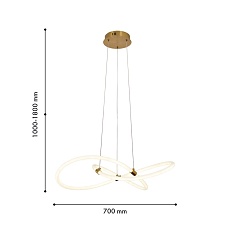 Подвесной светодиодный светильник F-Promo Vendel 4470-3P 1