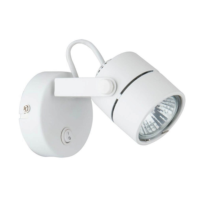 Спот Arte Lamp Lente A1310AP-1WH Фото № 