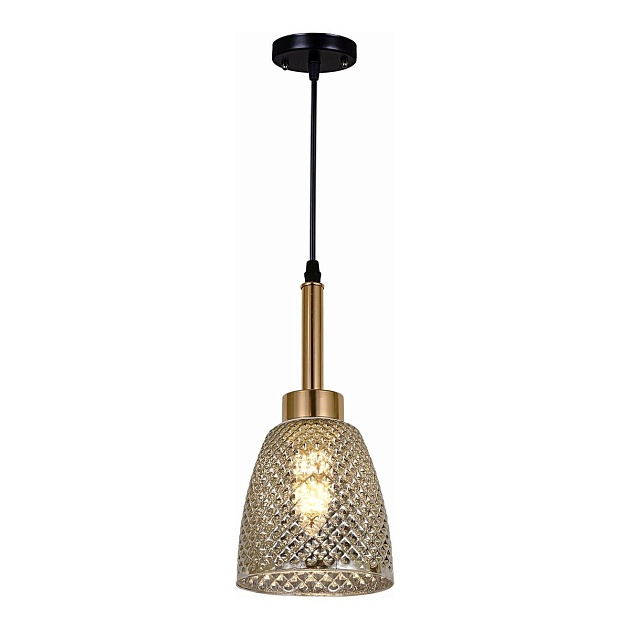 Подвесной светильник Reluce 09011-0.9-01 Smoke Фото № 