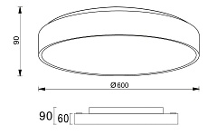 Потолочный светодиодный светильник Deko-Light Menkar 348204 1