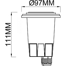 Ландшафтный светильник Deko-Light Aton round Set 730474 2