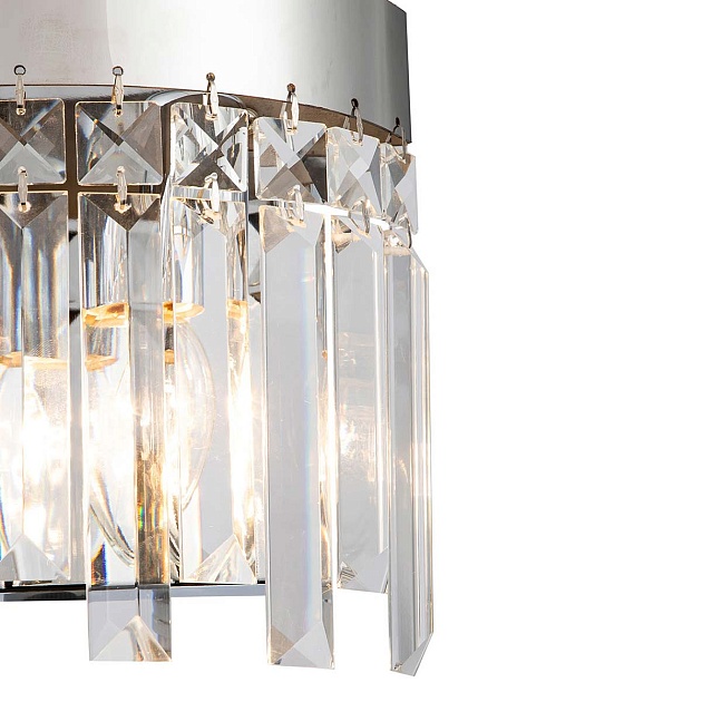 Настенный светильник Indigo LACRIMA 12026/2W Chrome V000362 изображение 4 Настенный светильник Indigo LACRIMA 12026/2W Chrome V000362 Фото № 4