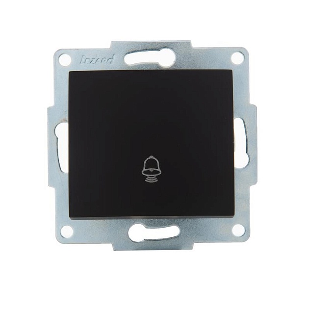 Кнопка звонка Lezard Karina черный 707-4288-103 изображение Кнопка звонка Lezard Karina черный 707-4288-103 Фото №