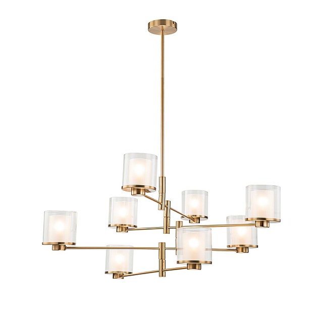 Подвесная люстра Indigo Bilancia 13023/8R Brass V000358 изображение 4 Подвесная люстра Indigo Bilancia 13023/8R Brass V000358 Фото № 4