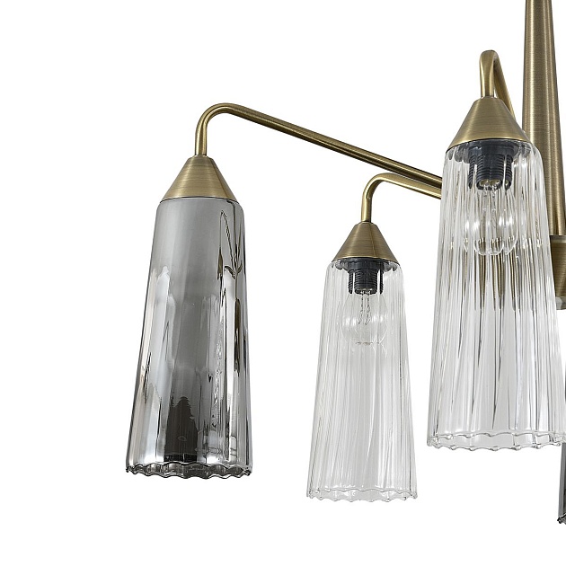 Потолочная люстра Indigo Campana 13028/6R Brass V000509 изображение 2 Потолочная люстра Indigo Campana 13028/6R Brass V000509 Фото № 2