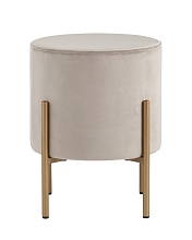 Пуф Stool Group Кейси велюр светло-серый vd-keysi-b25 1