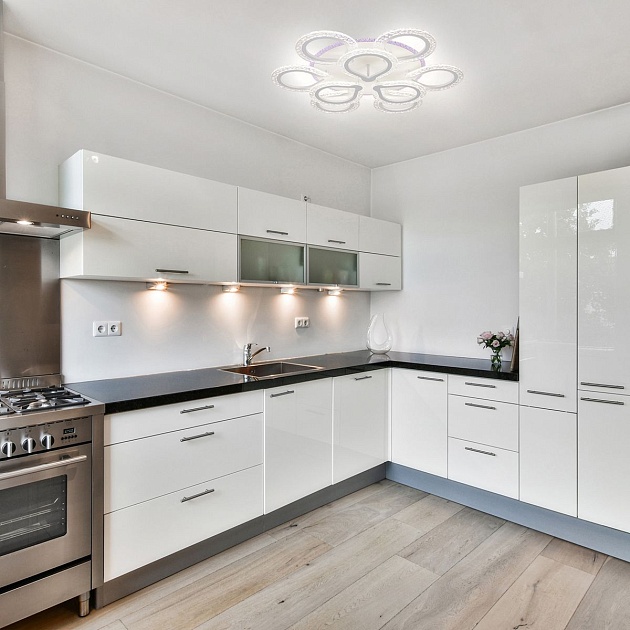 Потолочная светодиодная люстра Escada Menita 10270/9LED BL Фото № 4