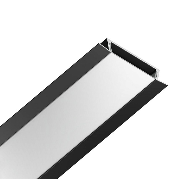 Встраиваемый профиль с рассеивателем Ambrella Illumination GP1100BK Фото № 