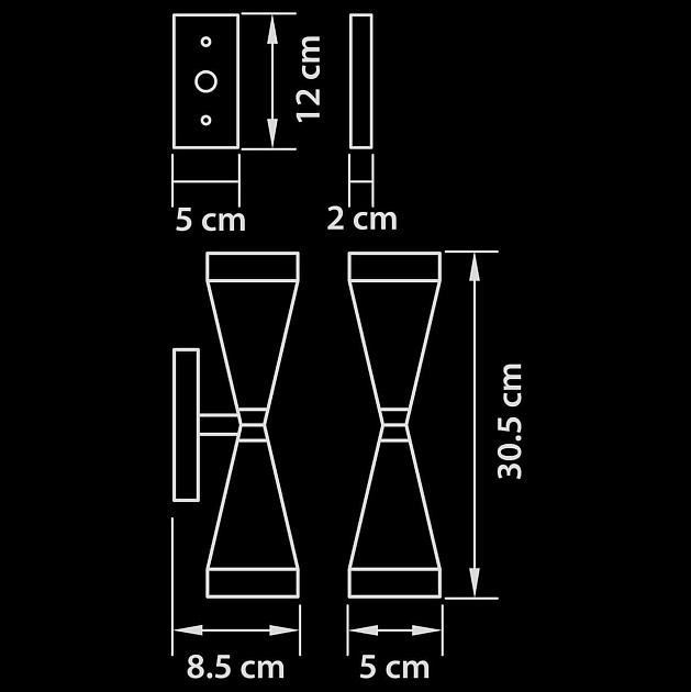Настенный светильник Lightstar Punto 807624 изображение 2 Настенный светильник Lightstar Punto 807624 Фото № 2
