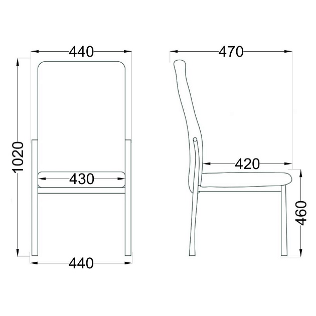 Кухонный стул AksHome Denver коричневый, экокожа 27902 изображение 2 Кухонный стул AksHome Denver коричневый, экокожа 27902 Фото № 2