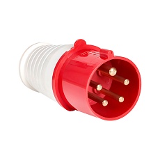 Вилка переносная 025 3Р+РЕ+N 32А 380В IP44 EKF PROxima ps-025-32-380