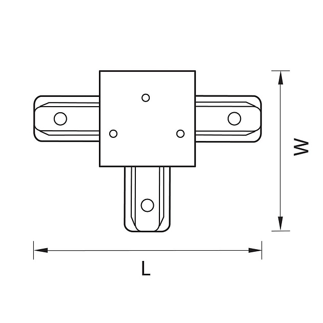 Коннектор T-образный Lightstar Barra 501137 Фото № 2