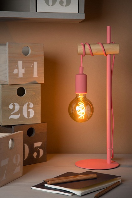 Настольная лампа Lucide Paulien 08527/01/66 изображение 5 Настольная лампа Lucide Paulien 08527/01/66 Фото № 5