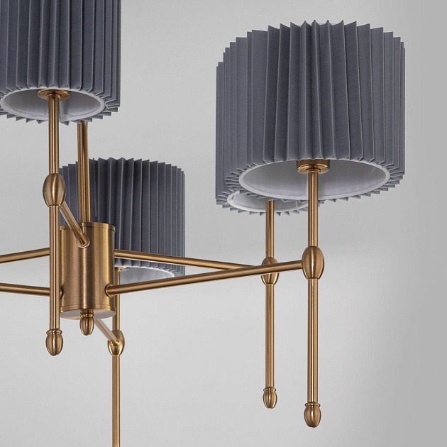 Подвесная люстра Eurosvet Notturno 60162/6 латунь Фото № 3