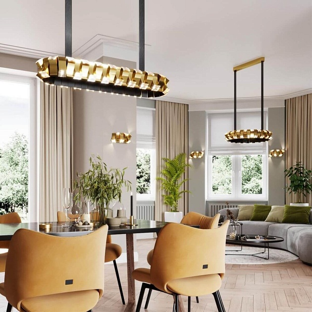 Подвесной светодиодный светильник Odeon Light Asturo 4993/80LA изображение 7 Подвесной светодиодный светильник Odeon Light Asturo 4993/80LA Фото № 7