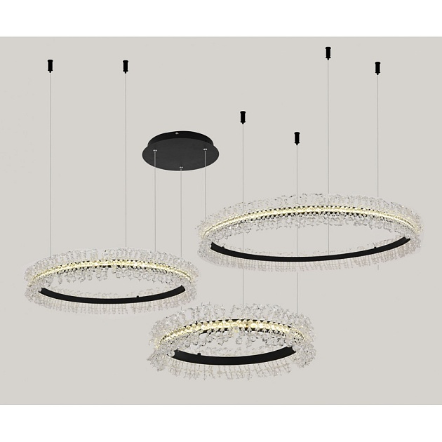 Подвесная светодиодная люстра Kink Light Лаура 08246,19PA Фото № 