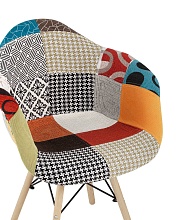 Кресло Stool Group EAMES пэчворк Y809 1