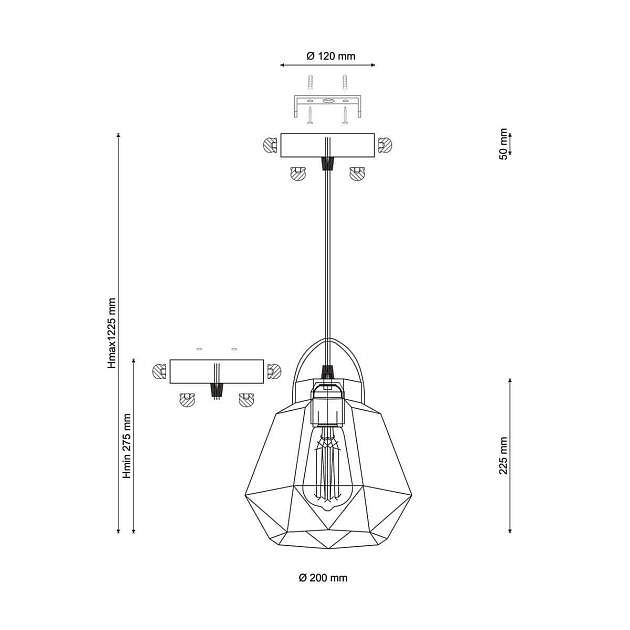 Подвесной светильник Lucia Tucci Narni 1941.1 White изображение 2 Подвесной светильник Lucia Tucci Narni 1941.1 White Фото № 2
