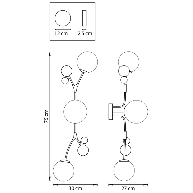 Бра Lightstar Croco 815533 Фото № 2