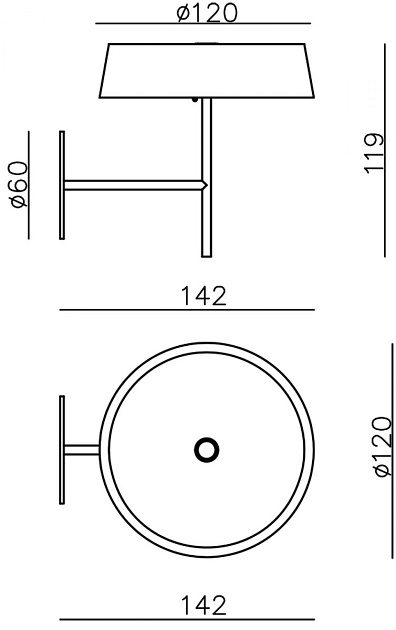 Основа для бра Deko-Light Miram 930619 Фото № 2