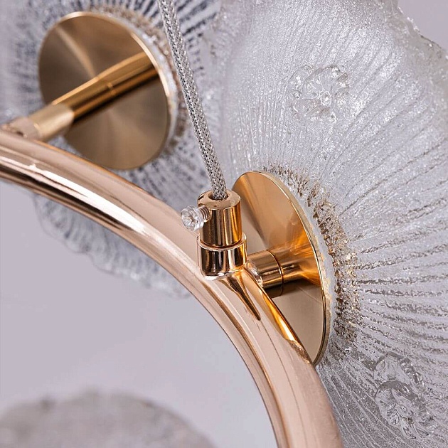 Подвесная светодиодная люстра Arte Lamp Cherish A2097LM-90GO Фото № 3