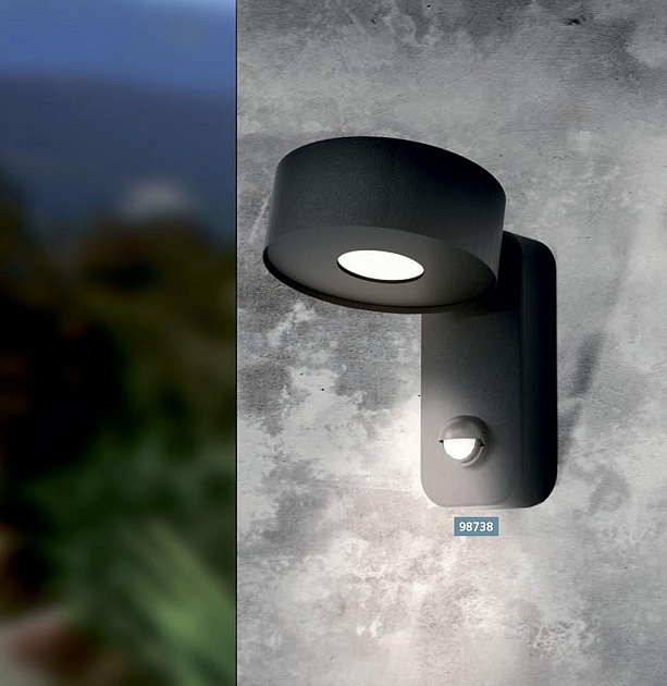 Уличный настенный светодиодный светильник Eglo Palosco 98738 изображение 2 Уличный настенный светодиодный светильник Eglo Palosco 98738 Фото № 2