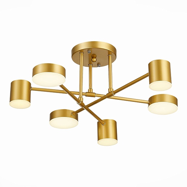 Потолочная светодиодная люстра Evoluce Nobel SLE201022-06 изображение 5 Потолочная светодиодная люстра Evoluce Nobel SLE201022-06 Фото № 5