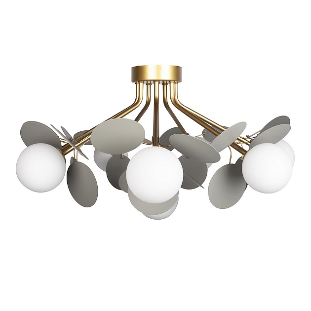 Потолочная люстра Loft IT Matisse 10008/8C Grey изображение 4 Потолочная люстра Loft IT Matisse 10008/8C Grey Фото № 4