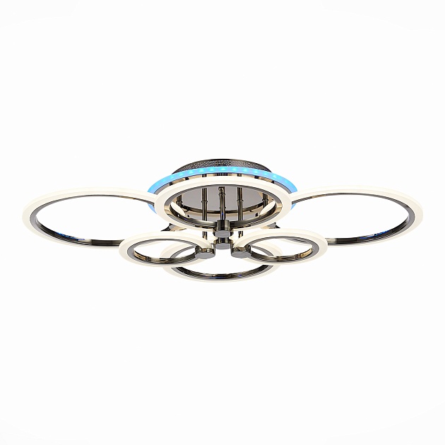 Потолочная светодиодная люстра Evoled Cerina SLE500582-06RGB изображение Потолочная светодиодная люстра Evoled Cerina SLE500582-06RGB Фото №