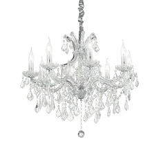 Подвесная люстра Ideal Lux Napoleon SP8 Cromo 167244