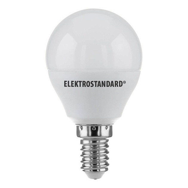 Лампа светодиодная Elektrostandard E14 7W 4200K матовая a049000 изображение Лампа светодиодная Elektrostandard E14 7W 4200K матовая a049000 Фото №