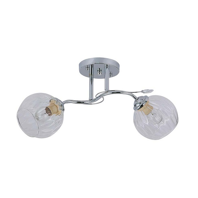 Потолочный светильник ЭкономСвет 10053/2CR CL изображение Потолочный светильник ЭкономСвет 10053/2CR CL Фото №