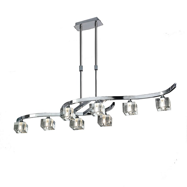 Подвесная люстра Mantra Cuadrax 0966 Фото № 