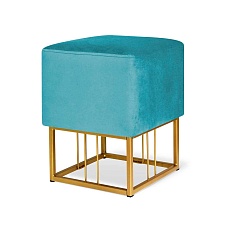 Пуф Sheffilton SHT-B9 голубая пастель/золото 6457998801