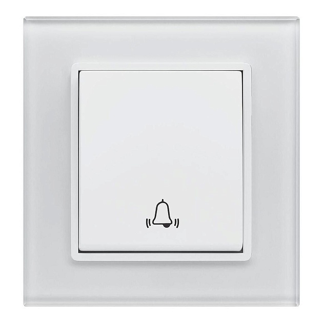 Выключатель Звонок Vesta-Electric Exclusive White белый FVK050310BEL Фото № 