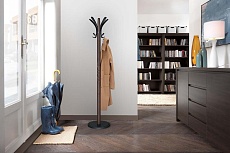 Напольная вешалка Sheffilton SHT-CR15 коричневый/черный муар 2175086401 1