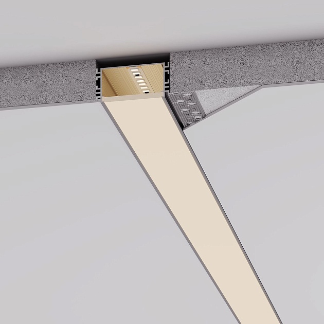 Профиль встраиваемый Arlight Fantom-W49-2000 Anod 046430 Фото № 3