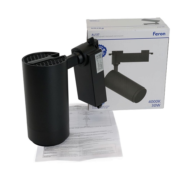 Трековый светодиодный светильник Feron AL137 51178 Фото № 2