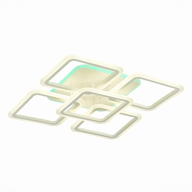 Потолочная светодиодная люстра Evoluce Qutro SLE200452-05RGB Фото № 