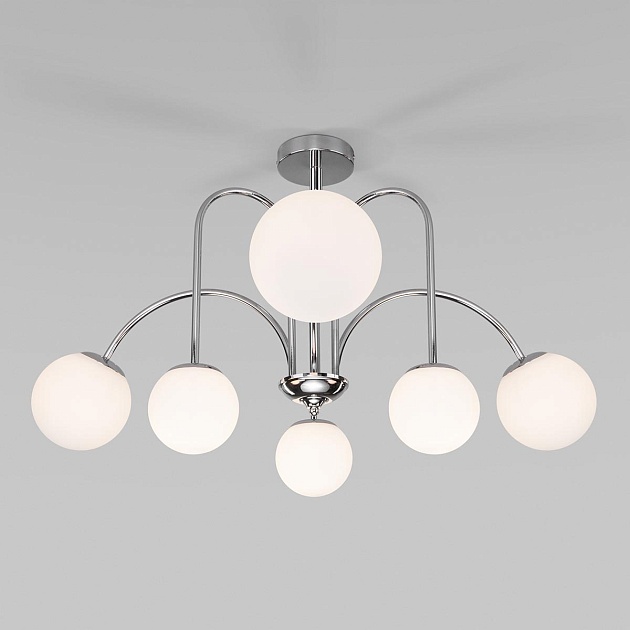 Потолочная люстра Eurosvet Alix 30177/6 хром изображение 7 Потолочная люстра Eurosvet Alix 30177/6 хром Фото № 7