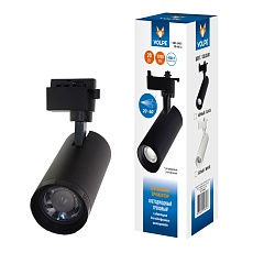 Трековый светодиодный светильник Volpe ULB-Q261 20W/4000K/AC BLACK UL-00009629 4